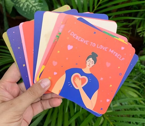 A Hug For You affirmation cards